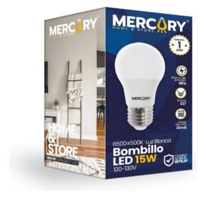 Bombillo led 15w ahorrador mercury